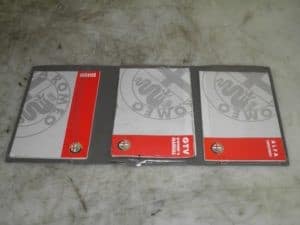 GTV Owners Manual Book Pack Phase 1 – Alfa Romeo 916 GTV 1995-1998
