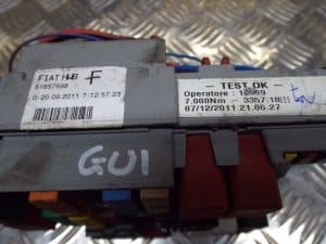 Engine Fuse Box and Relays – Alfa Romeo Giulietta 2010-