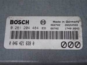 2.0 TS Engine ECU with Key Set Bosch 0261204484 – Alfa Romeo 916 GTV Spider 1995-1998