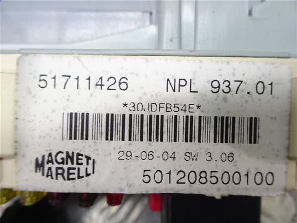 1.6 Twinspark Engine ECU Body Computer and Key SET 0261206715 - Alfa Romeo 147 2000-2010 - Image 6