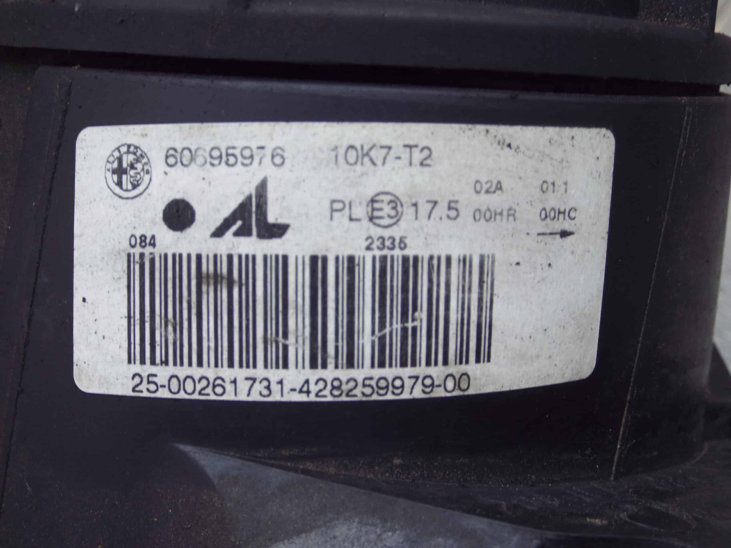 LEFT - Headlight - Alfa Romeo 159 Brera Spider 2005-2012 - Image 3