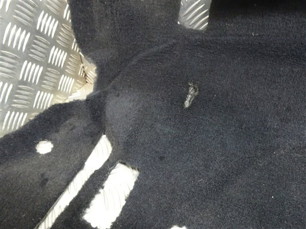 Rear Roof Smooth Black Carpet - Alfa Romeo 916 Spider 1998-2005 - Image 9