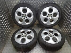 16 inch Alloy Wheels with Tyres 5×98 – Alfa Romeo 916 GTV Spider 1995-2005
