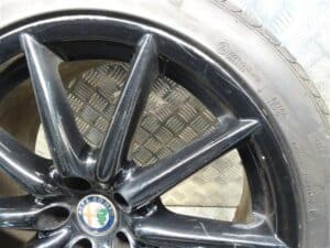 19 inch Ti Alloy Wheel 5×110 Black – Alfa Romeo 159 Brera Spider