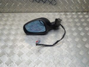 LEFT – Wing Mirror Black Ti with Electric Fold – Alfa Romeo 159 2005-2012