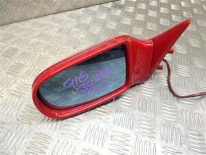 LEFT – Wing Mirror – Red Rosso 130B/B – Alfa Romeo 916 GTV Spider 1995-2005