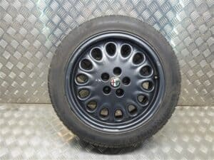 16 inch Pepper Pot Grey Alloy Wheels 5×98 – Alfa Romeo 916 GTV Spider