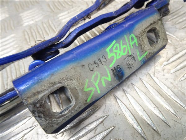 LEFT - Rear Boot Trunk Hinge Blue 586/A - Alfa Romeo 939 Spider 2005-2012 - Image 3