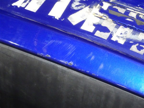 Rear Bumper with Parking Sensor Blue 586/A - Alfa Romeo Spider 2005-2012 - Image 10