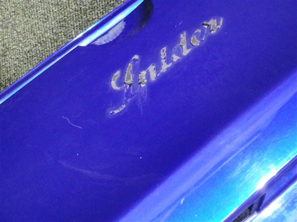 Rear Bumper with Parking Sensor Blue 586/A - Alfa Romeo Spider 2005-2012 - Image 11