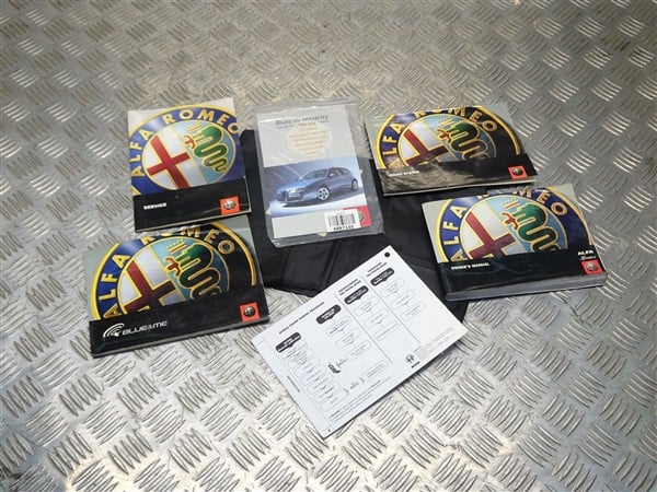 Owners Manual Book Pack - Alfa Romeo 939 Spider 2005-2012 - Image 8