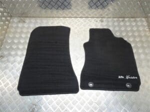 Floor Mats Black ORIGINAL – Alfa Romeo 939 Spider 2005-2012
