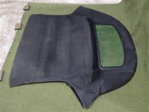 Cubierta de techo de tela negra con ventana de cristal – Alfa Romeo 939 Spider 2005-2012