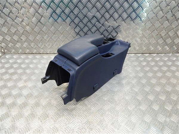 Bracciolo centrale in pelle blu per console - Alfa Romeo 939 Brera Spider 2005-2012 - immagine 4