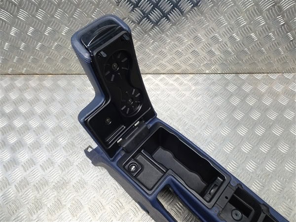 Bracciolo centrale in pelle blu per console - Alfa Romeo 939 Brera Spider 2005-2012 - immagine 7