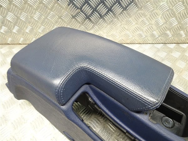 Bracciolo centrale in pelle blu per console - Alfa Romeo 939 Brera Spider 2005-2012 - immagine 11