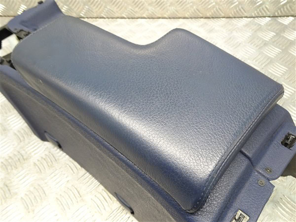 Bracciolo centrale in pelle blu per console - Alfa Romeo 939 Brera Spider 2005-2012 - immagine 12