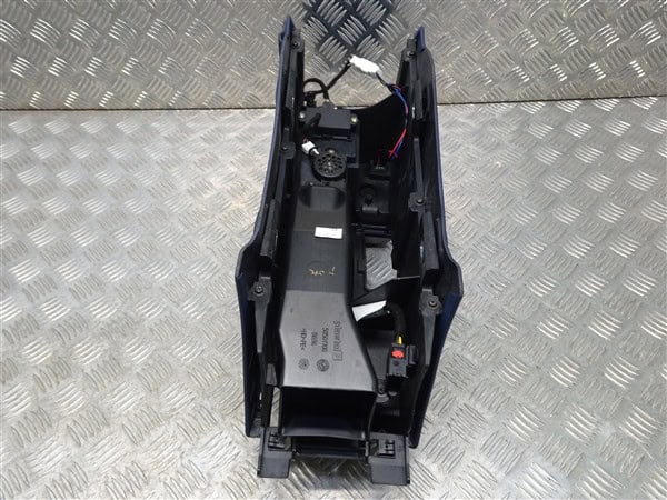 Bracciolo centrale in pelle blu per console - Alfa Romeo 939 Brera Spider 2005-2012 - immagine 14