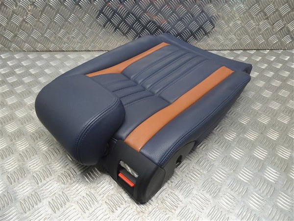 Asientos delanteros y traseros de cuero azul y tabaco - Alfa Romeo 939 Brera Spider 2005-2012 - Imagen 14