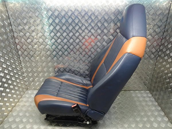 Asientos delanteros y traseros de cuero azul y tabaco - Alfa Romeo 939 Brera Spider 2005-2012 - Imagen 37